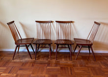 Load image into Gallery viewer, Set of Six New Chairs in Walnut by George Nakashima