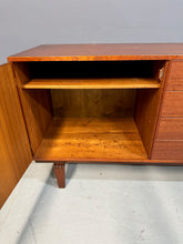 Load image into Gallery viewer, Danish Modern Teak 4-Drawer Sideboard by Peter Lovig Nielsen Mid Century