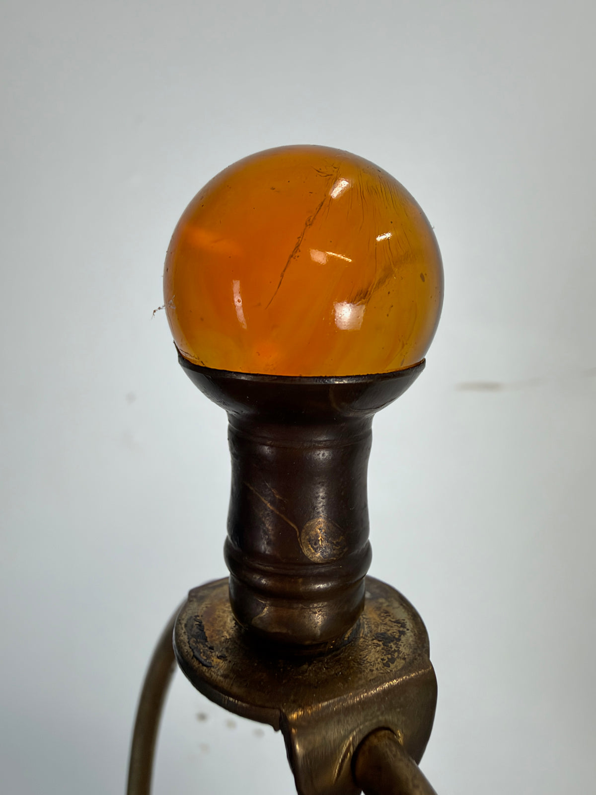 Wall Street Journal Printing Plate Table Lamp, January 4, 1960, Walnut and Metal