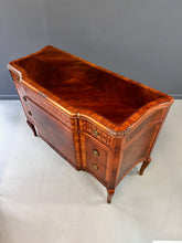 Load image into Gallery viewer, Italian Louis XVI Style with Intricate Marquetry Commode Imported by Slack & Rassnick