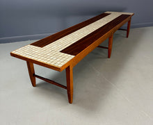 Load image into Gallery viewer, 1970s Lane " Monte Carlo" Coffee Table with Inlaid Tile Design Mid Century