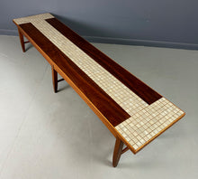 Load image into Gallery viewer, 1970s Lane " Monte Carlo" Coffee Table with Inlaid Tile Design Mid Century