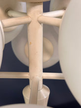 Load image into Gallery viewer, Max Bill 9 White Opaline Globe Table Lamp Mid Century