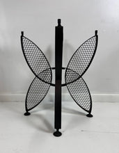 Load image into Gallery viewer, Pair of John Salterini Iron Butterfly Side Tables Mid Century