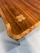 Load image into Gallery viewer, 1960s Mastercraft Attributed Walnut Dining Table with Burl Accents and Trim