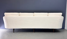 Load image into Gallery viewer, Milo Baughman Curved Back Sofa for Thayer Coggin in a Cozy Bouclé Mid Century