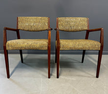 Load image into Gallery viewer, Pair of Mid Century Walnut Armchairs in the Style of Jens Risom