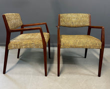 Load image into Gallery viewer, Pair of Mid Century Walnut Armchairs in the Style of Jens Risom
