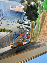 Load image into Gallery viewer, George Booth Post Watercolor of San Fransisco Street Scene