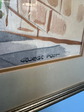 Load image into Gallery viewer, George Booth Post Watercolor of San Fransisco Street Scene