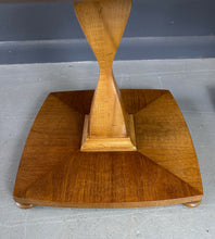 Load image into Gallery viewer, Mid Century Drexel Travertine and Walnut Side Tables