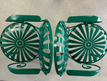 Load image into Gallery viewer, Set of Six 1940s Iron & Steel Garden Patio Bistro Cafe Chairs by Francois Carré