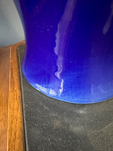 Load image into Gallery viewer, 1970s CN Burman Cobalt Blue Ceramic Ginger Jar Table Lamps – Pair