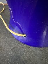 Load image into Gallery viewer, 1970s CN Burman Cobalt Blue Ceramic Ginger Jar Table Lamps – Pair