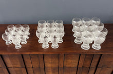 Load image into Gallery viewer, Vintage Kekkerit stemware by Timo Sarpaneva for Iittala, mid-century modern textured glass goblets
