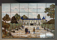 Load image into Gallery viewer, Pair of JB de La Morinerie Jullien - Paris Tile Top Iron Tables