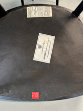 Load image into Gallery viewer, Set of four rare 1970s Ward Bennett Landmark Variation chairs for Brickel Associates, featuring black lacquered frames and rust leather upholstery—mid-century modern design