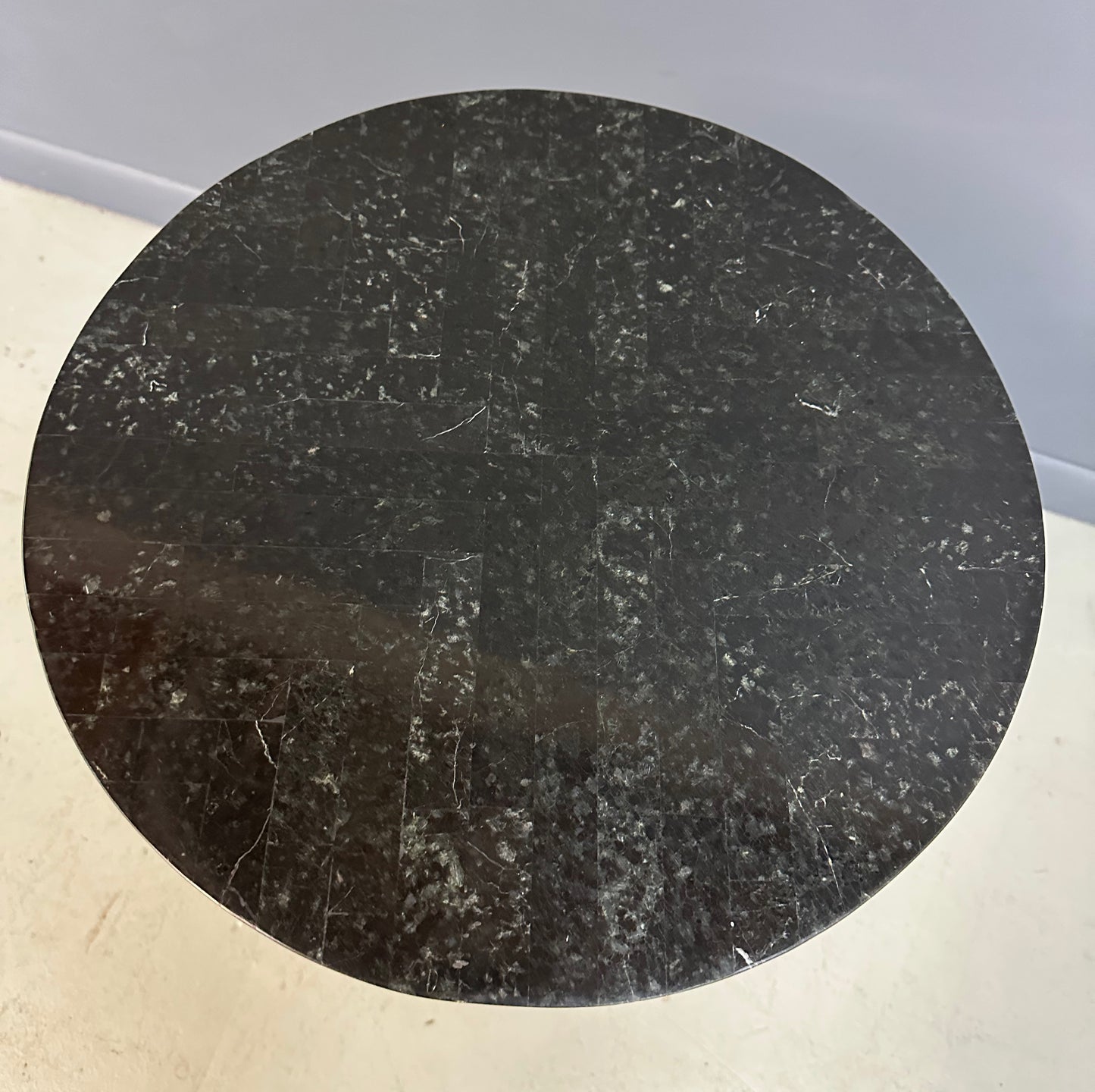 Will Stone Style Postmodern Marble Side Table