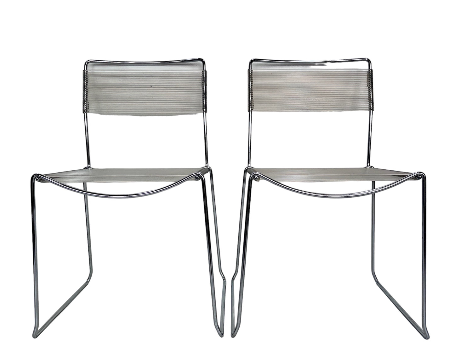 SOLD – Set of Four Spaghetti Chairs by Giandomenico Belotti for Alias, 1980s