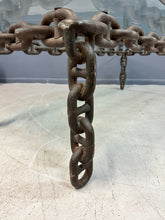 Load image into Gallery viewer, Artisan Large Industrial Chain Link Iron Coffee Table, Belgium