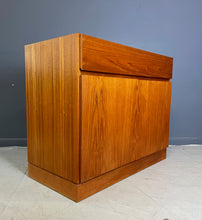 Load image into Gallery viewer, Danish Modern Arne Wahl Iversen Teak Chest with One Large Top Drawer & Storage