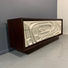 Load image into Gallery viewer, Brutalist Mid Century Credenza Philip Lloyd Powell Style