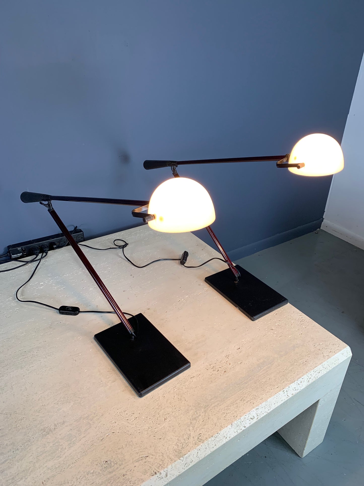 SOLD – Mid-Century Italian Modern Desk or Table Lamps by Gino Sarfatti for Arteluce