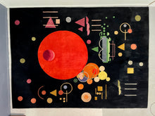 Load image into Gallery viewer, 100% Wool Large Multicolored Kandinsky Inspired Rug by Ege Axminster Art Line