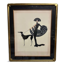 Load image into Gallery viewer, Erté Symphony In Black 1983