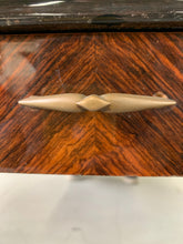 Load image into Gallery viewer, Italian Midcentury Vanity Console Table Cesare Lacca Style with Large Mirror