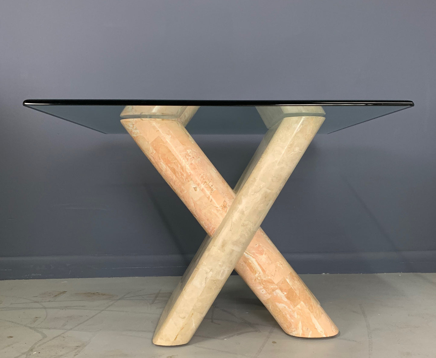 SOLD – Maitland Smith Tessellated Occasional Table Postmodern