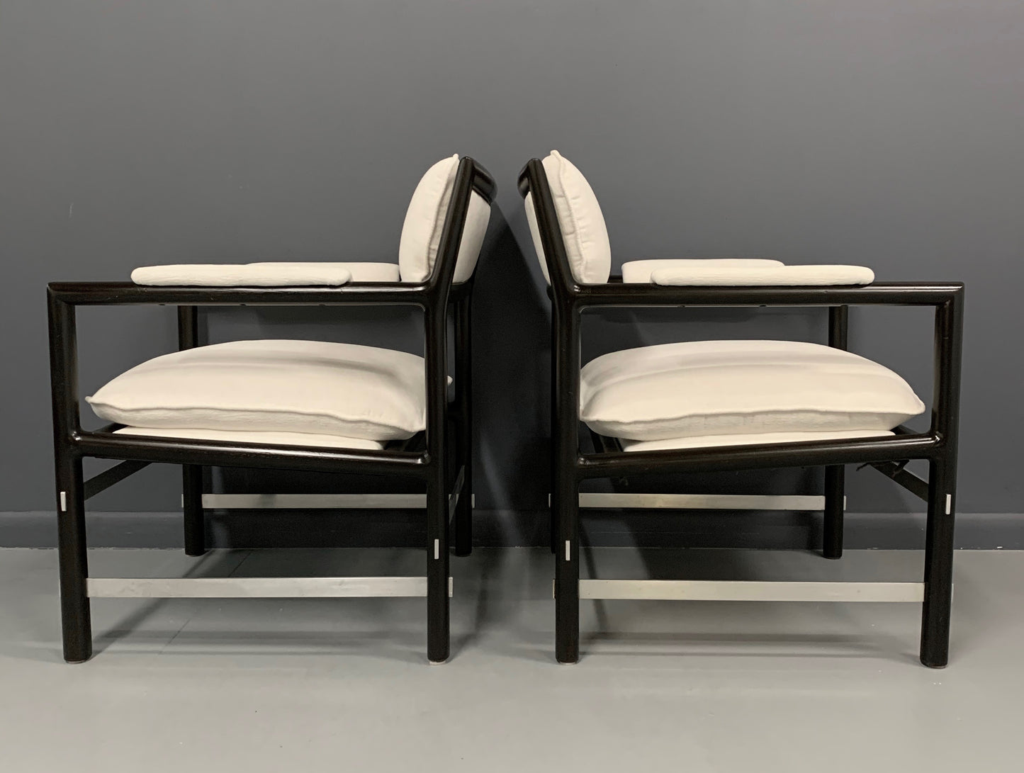 SOLD – Edward Wormley Pair of Outstanding Armchairs for Dunbar