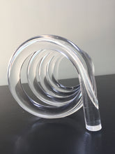 Load image into Gallery viewer, Dorothy Thorpe Lucite Spiral Letter Holder