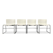 Load image into Gallery viewer, Handkerchief Chairs in White by Massimo Vignelli for Knoll Post Modern a Pair