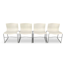 Load image into Gallery viewer, Handkerchief Chairs in White by Massimo Vignelli for Knoll Post Modern a Pair