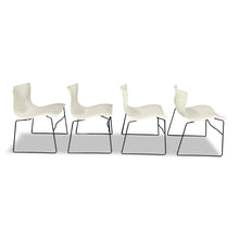 Load image into Gallery viewer, Handkerchief Chairs in White by Massimo Vignelli for Knoll Post Modern a Pair