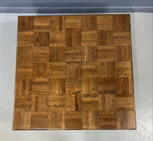 Load image into Gallery viewer, 1970s Parquet Floating Cocktail/Coffee Table with a Plinth Base Mid Century