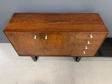 Load image into Gallery viewer, George Nelson Rosewood Thin Edge Cabinet on Original Slat Bench Mid-Century
