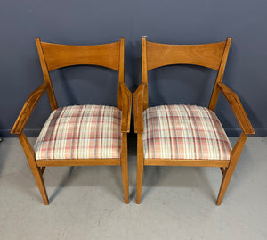 Pair of Paul Mccobb Dining Room Armchairs for Calvin Mid Century