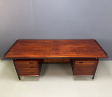 Load image into Gallery viewer, Arne Vodder Rosewood Executive Desk 207 for Sibast, Denmark, 1960s