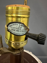 Load image into Gallery viewer, Morris Greenspan Ceramic Table Lamp with Ornamental Relief Detailing Mid Century