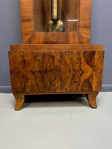 Art Deco J. Brandmann of Berlin Long Case Chiming Clock, Circa 1930s