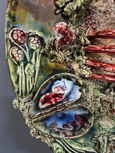 Load image into Gallery viewer, Vintage Majolica Jose Alvaro Lobster Plate, Caldas Da Rainha Portugal C 1930