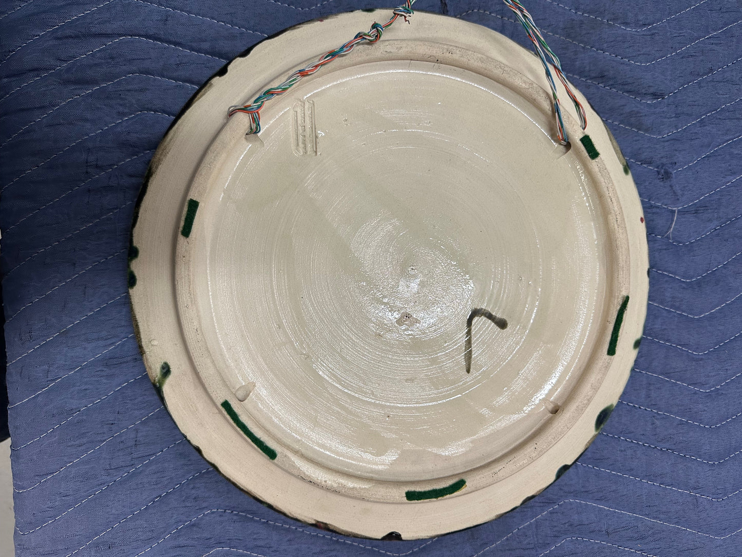 Vintage Majolica Jose Alvaro Lobster Plate, Caldas Da Rainha Portugal C 1930