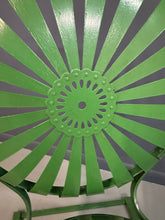Load image into Gallery viewer, Pair of François Carre Sunburst Metal Rocking Chairs, France, 1930s
