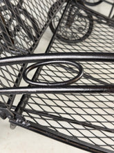 Load image into Gallery viewer, Trio of Mid Century Iron Mesh Chaise Lounges in the Style of Salterini