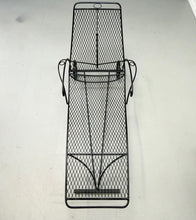 Load image into Gallery viewer, Trio of Mid Century Iron Mesh Chaise Lounges in the Style of Salterini