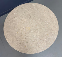 Load image into Gallery viewer, Henredon Mid-Century Fossil Stone Coffee Table with Pedestal Base