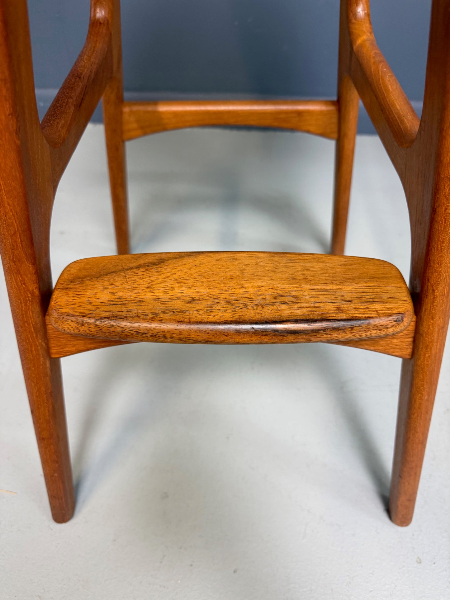 SOLD – Trio of Model OD-61 Bar Stools by Erik Buch for O.D. Mobler, Denmark, c. 1960's