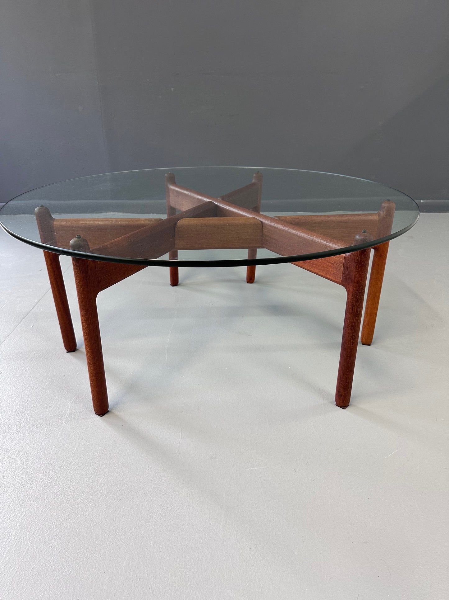 SOLD – Niels Bach Coffee/Cocktail Table in Teak Denmark 1960 Mid Century